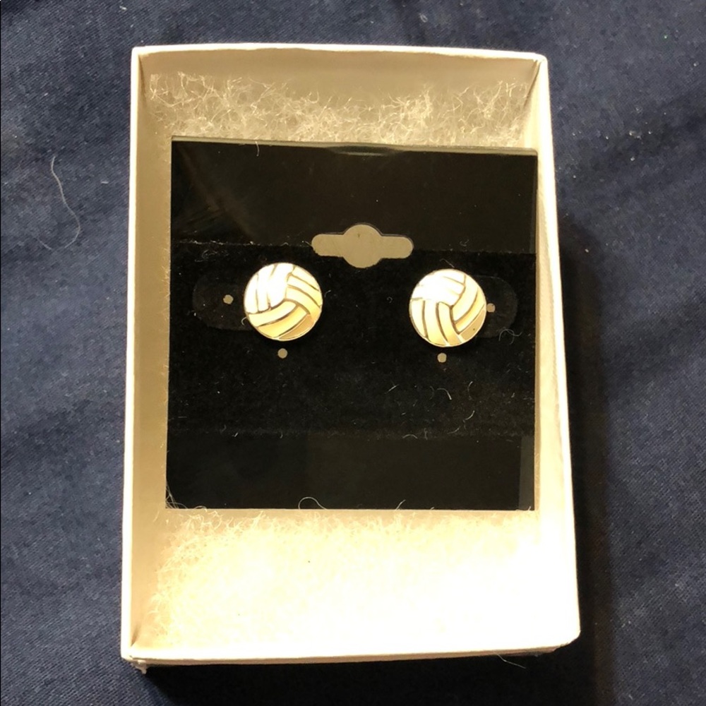 Volleyball earrings